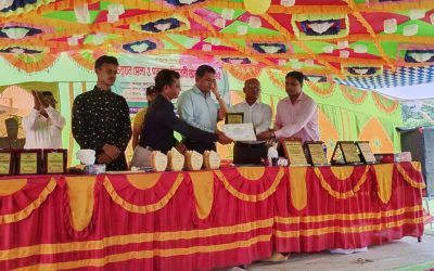 রাজশাহীর গোদাগাড়ীতে শতফুল বাংলাদেশ(NGO) আয়োজিত উন্নয়ন মেলা ও পুরস্কার বিতরণী ২০২৫ অনুষ্ঠিত