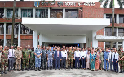 এনডিসি প্রতিনিধি দলের বারি পরিদর্শন