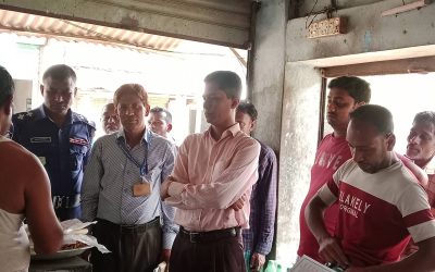 শিবপুরে ভোক্তা অধিকারের অভিযান: দুই মিষ্টি ব্যবসায়ীকে জরিমানা