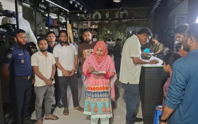 সরকারি নির্দেশনা অমান্য: নরসিংদীতে মোবাইল কোর্ট, ৮ প্রতিষ্ঠানে জরিমানা