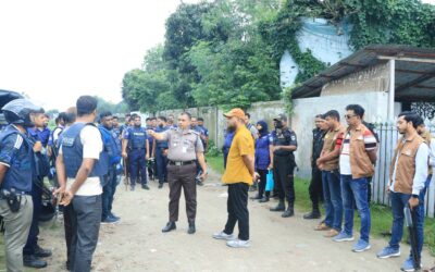নরসিংদীর আলোকবালি ও চরমধুয়ায় পুলিশ-র‍্যাব-প্রশাসনের যৌথ অভিযান, আটক ১