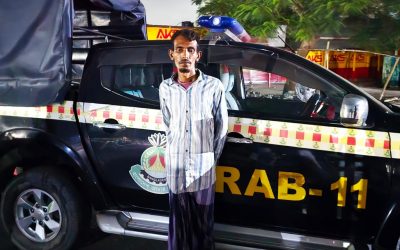 নরসিংদীতে র‍্যাব-১১ এর অভিযানে জেলপলাতক ওয়ারেন্টভুক্ত আসামি গ্রেফতার
