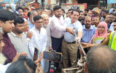 নরসিংদীর মাধবদীতে ডেঙ্গু প্রতিরোধে র‍্যালি ও মহাসড়কে মোবাইল কোর্ট