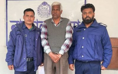 নাচোলে চাঁদাবাজি মামলায় আওয়ামী লীগ নেতা গ্রেফতার