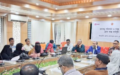 নরসিংদীতে জলবায়ু পরিবর্তন মোকাবিলায় স্বাস্থ্যকর্মীদের প্রশিক্ষণ কর্মশালা