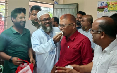 মজিদা আদর্শ ডিগ্রি কলেজের অধ্যক্ষ মো. আবেদ আলীর ৫৮তম জন্মবার্ষিকী উদযাপন