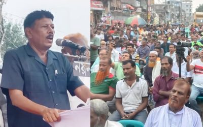 কুষ্টিয়ার ভেড়ামারায় জাতীয় পার্টির জনসভা অনুষ্ঠিত