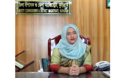 ডিসি নুসরাত সুলতানার জরুরী নির্দেশায় কুড়িগ্রাম পৌরসভাকে জলজট মুক্ত করার উদ্যোগ