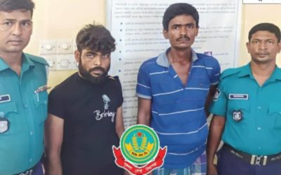 পবা থানার অভিযানে চোরাই অটোরিকশাসহ দুই চোর গ্রেপ্তার