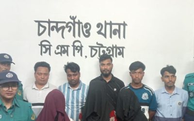 সিএমপি’র চান্দগাঁও থানার বিশেষ অভিযানে অসামাজিক কাজে লিপ্ত থাকার অপরাধে গ্রেফতার-০৮