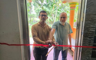 বরগুনার কালিপুরে হাজী আব্দুল বারী গণ পাঠাগার পরিদর্শন ও উদ্বোধন