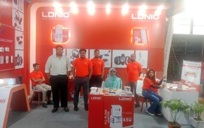 সিটি আইটি মেগা ফেয়ার 2025 এ Logitech computers এর নতুন পণ্য LDNIO উদ্বোধন করা হলো আজ সোমবার IDB ভবনে।