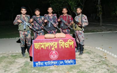 কুষ্টিয়ায় বিজিবির অভিযানে ইয়াবা উদ্ধার