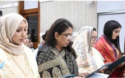 ১৩তম জাতীয় সংসদের সংরক্ষিত আসনে সংসদ সদস্য হিসেবে দায়িত্ব নিলেন অ্যাডভোকেট নিপুন রায় চৌধুরী