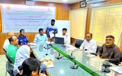 গোদাগাড়ীতে বিশ্বব্যাংকের সহায়তায় ‘রিজিলিয়েন্ট আরবান’ প্রকল্পের কর্মশালা অনুষ্ঠিত