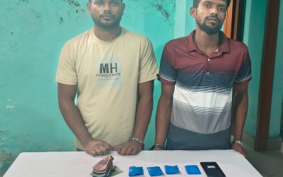 মাদারীপুরে মাদকবিরোধী অভিযানে দুই মাদক কারবারি গ্রেপ্তার, উদ্ধার ৬০৭ পিস ইয়াবা