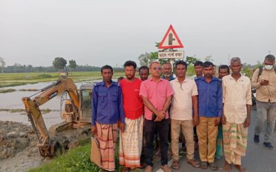 পত্নীতলার ঘোষনগর ইউপির উদ্যোগে ভরাট খাল পুনর্খনন,১ হাজার বিঘা জমিতে চাষাবাদের নতুন সম্ভাবনা