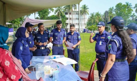 রাজশাহী জেলায় ক্যাডেট এএসআই (নিরস্ত্র) পদে নিয়োগ বিজ্ঞপ্তি ২০২৬-এর শারীরিক মাপ ও কাগজপত্র ১ম দিনের যাচাইকরন কার্যক্রম  সম্পন্ন