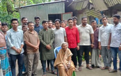 স্বপ্নজয়ীদের মানবিকতায় পূরণ হলো বিধবা মায়ের স্বপ্ন — অঞ্জলী সাহার মাথার ওপর উঠল নতুন ঘর