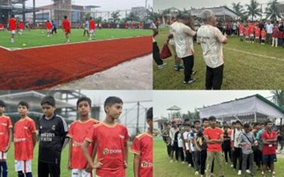 বসুন্ধরা কিংস ফুটবল একাডেমির যাত্রা শুরু