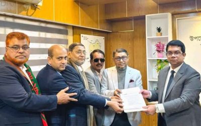 নরসিংদী-৪ আসনে মনোনয়ন জমা দিয়েছেন সরদার সাখাওয়াত হোসেন বকুল 