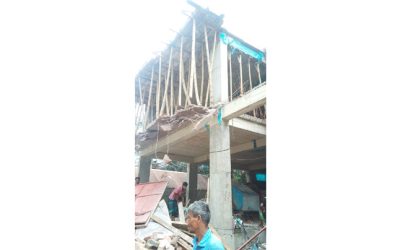 রাজধানীর খিলক্ষেত এলাকায় রাজউকের মোবাইল কোর্ট পরিচালনা