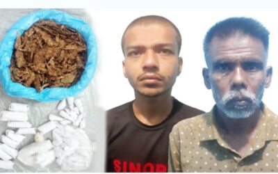 রাজশাহী মহানগর পুলিশের মাদকবিরোধী অভিযানে গাঁজা ও ট্যাপেন্টাডল ট্যাবলেট উদ্ধার সহ দুই মাদক কারবারি গ্রেফতার