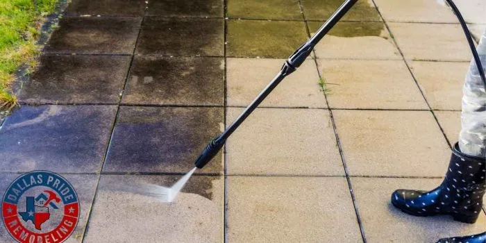 pressure washing