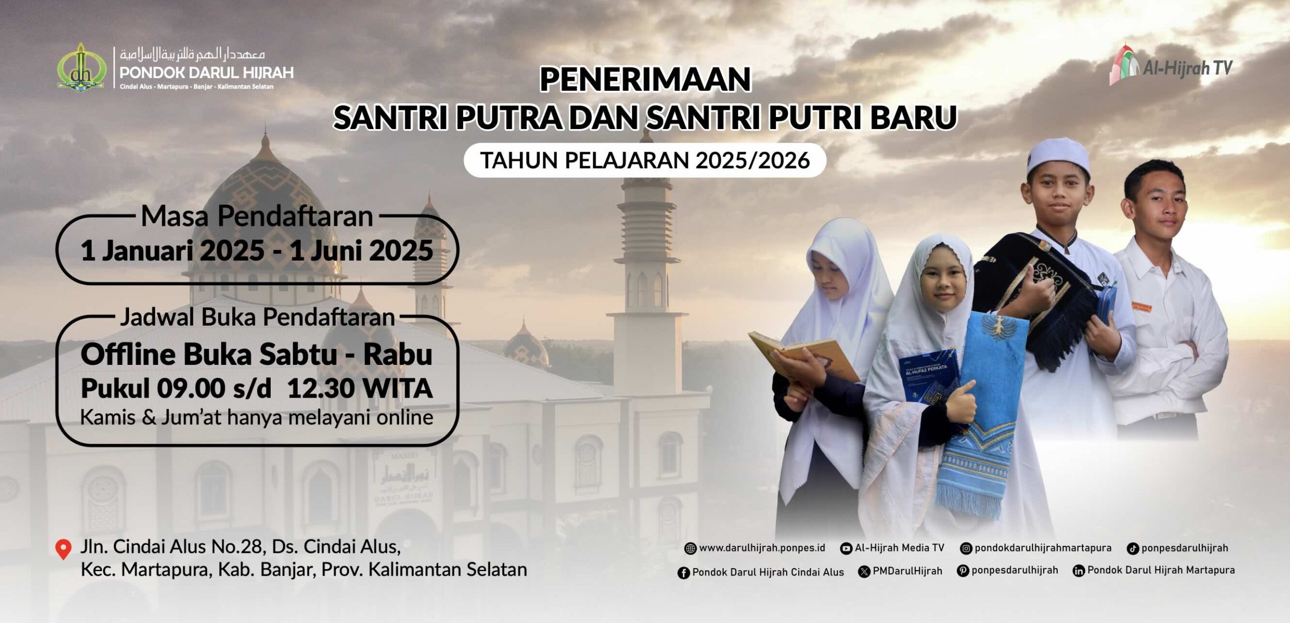 Pendaftaran Santri Baru Pendaftaran Santri Baru 2025