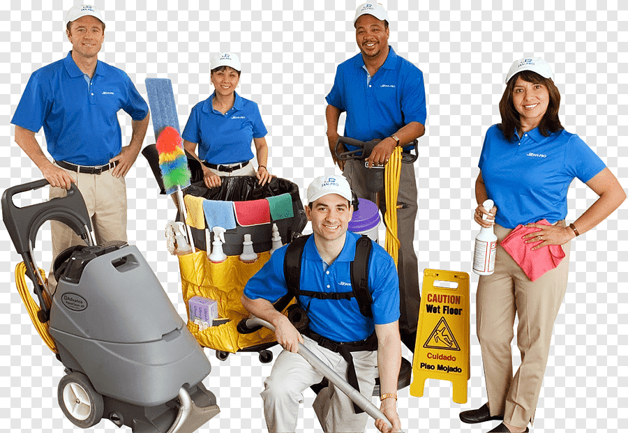 A full cleaning team in metro detroit