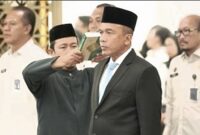 Menteri Imigrasi dan Pemasyarakatan (Imipas) Agus Andrianto resmi melantik Komjen Pol Rudi Setiawan sebagai Inspektur Jenderal (Irjen) Kementerian Imigrasi dan Pemasyarakatan (Kemenimipas).