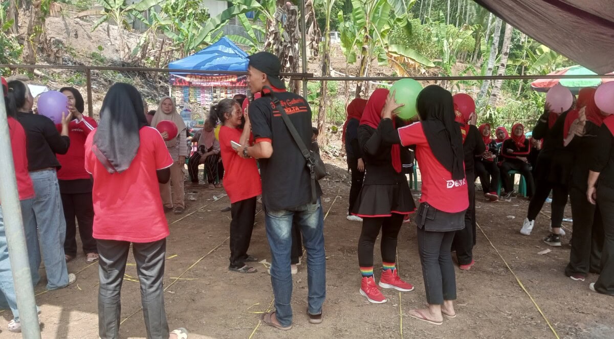 Suasana meriah mewarnai peringatan HUT ke-81 Kemerdekaan Republik Indonesia di Kampung Tanjung, Sabtu (29/8/2026).