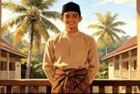 Panitia HSN Kabupaten Subang tidak mewajibkan peserta untuk membeli maupun menggunakan sarung tertentu. Poto. Ilustrasi. 
