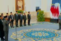 Presiden RI Prabowo Subianto melantik Suahasil Nazara sebagai Menteri Keuangan menggantikan Purbaya Yudhi Sadewa. 