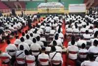 Deklarasi Damai Pemilihan Kepala Desa (Pilkades) Serentak Kabupaten Subang Tahun 2026 di GOR Gotong Royong Subang. 