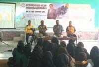 Anggota Dewan Perwakilan Rakyat Daerah (DPRD) Provinsi Jawa Barat, Dr. Ir. Edi Askari, M.M., merealisasikan program “DPRD Jabar Mengabdi dalam Pendidikan Demokrasi”.