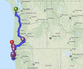 Our Route Across the Country – Part 4