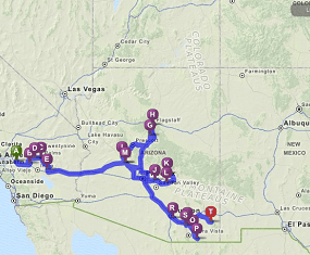 Our Route Across the Country – Part 6