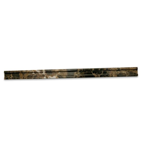 Fluted Pencil Dark Emperador