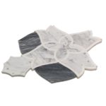 White Carrara, Bardiglio Nuvelato & White Thassos