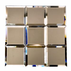Mirror Bronze 4 x 4 Beveled