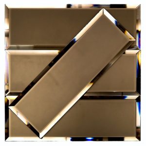 Mirror Bronze 4 x 12 Beveled