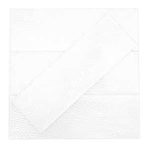 Uptown Sense Brush Stroke 4 x 12 Bright White
