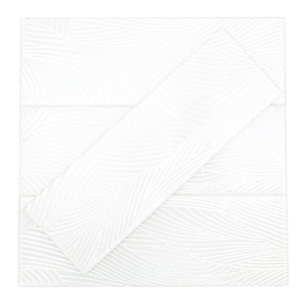Uptown Sense Brush Stroke 4 x 12 Bright White