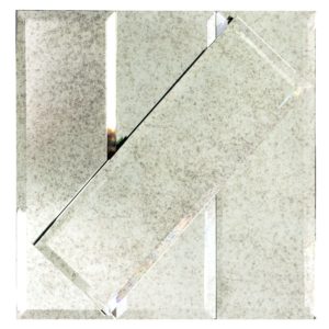 Mirror Antique 4 x 12 Beveled