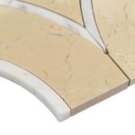 Crema Marfil With Calacutta Line & Crema Marfil Circle