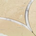 Crema Marfil With Calacutta Line & Crema Marfil Circle