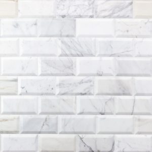 Calacatta 3 x 6 Beveled