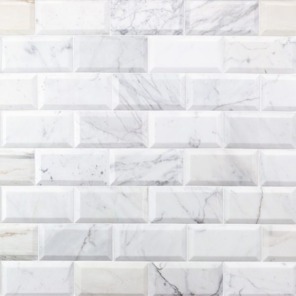 Calacatta 3 x 6 Beveled