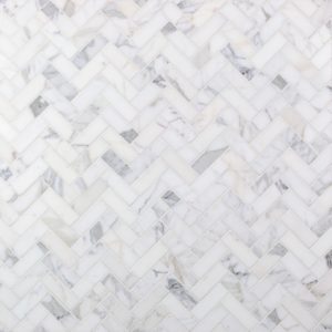 Calacatta 1 x 3 Herringbone